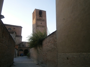 Ferrara. Basilica Minore di San Francesco. Campanile.